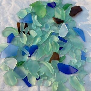 4oz (39-52pc) Genuine Tumbled Sea Glass